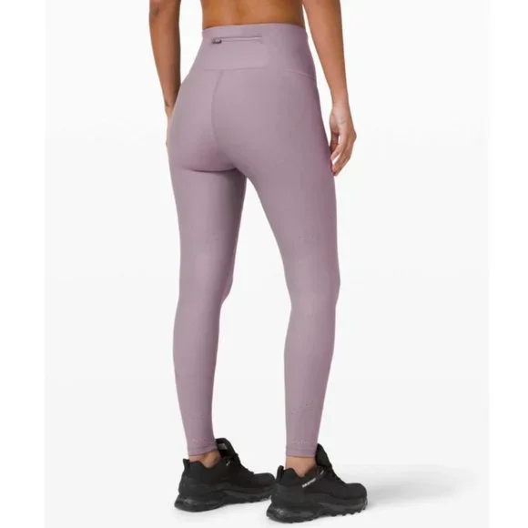 NEW | Lululemon 2020 Zoned In High Waisted Tight 27" Lunar Rock Purple - Picture 2 of 15